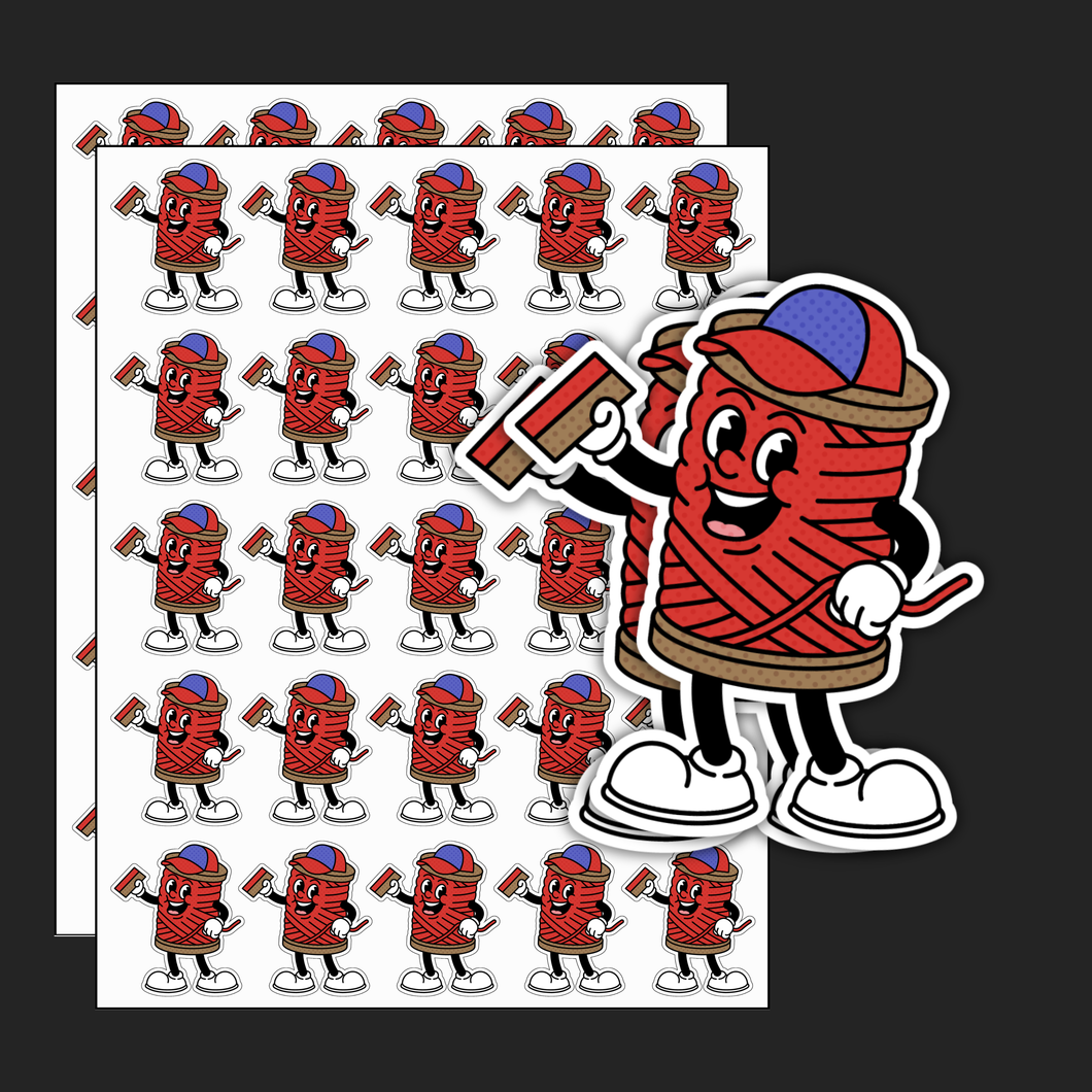 CUSTOM SHAPE STICKER SHEET