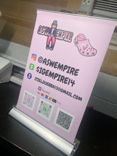 Load image into Gallery viewer, Table top retractable banner
